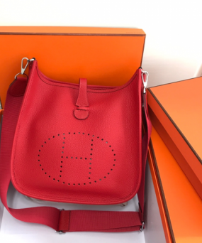 에르메스 에블린29 루즈토마토 은장